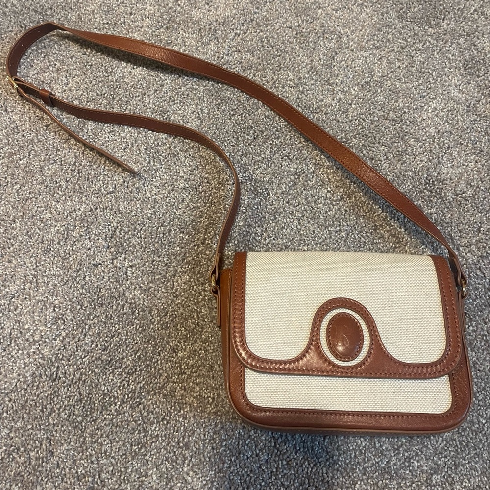Rouje Paris Canvas and Leather Purse